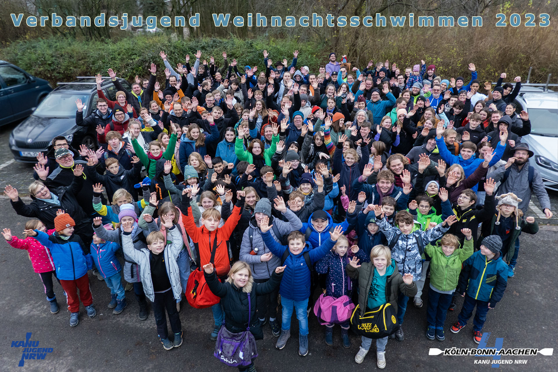 Verbandsjugend-Weihnachtsschwimmen in Köln 2023 Teilnehmer